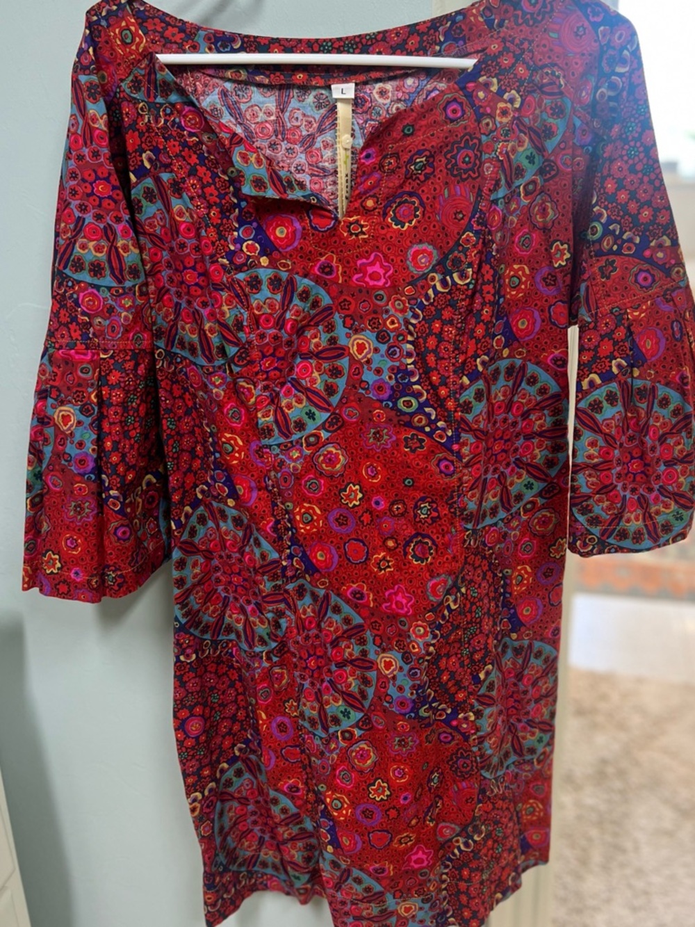 Anthropologie Boho Shift Dress Uncle Frank